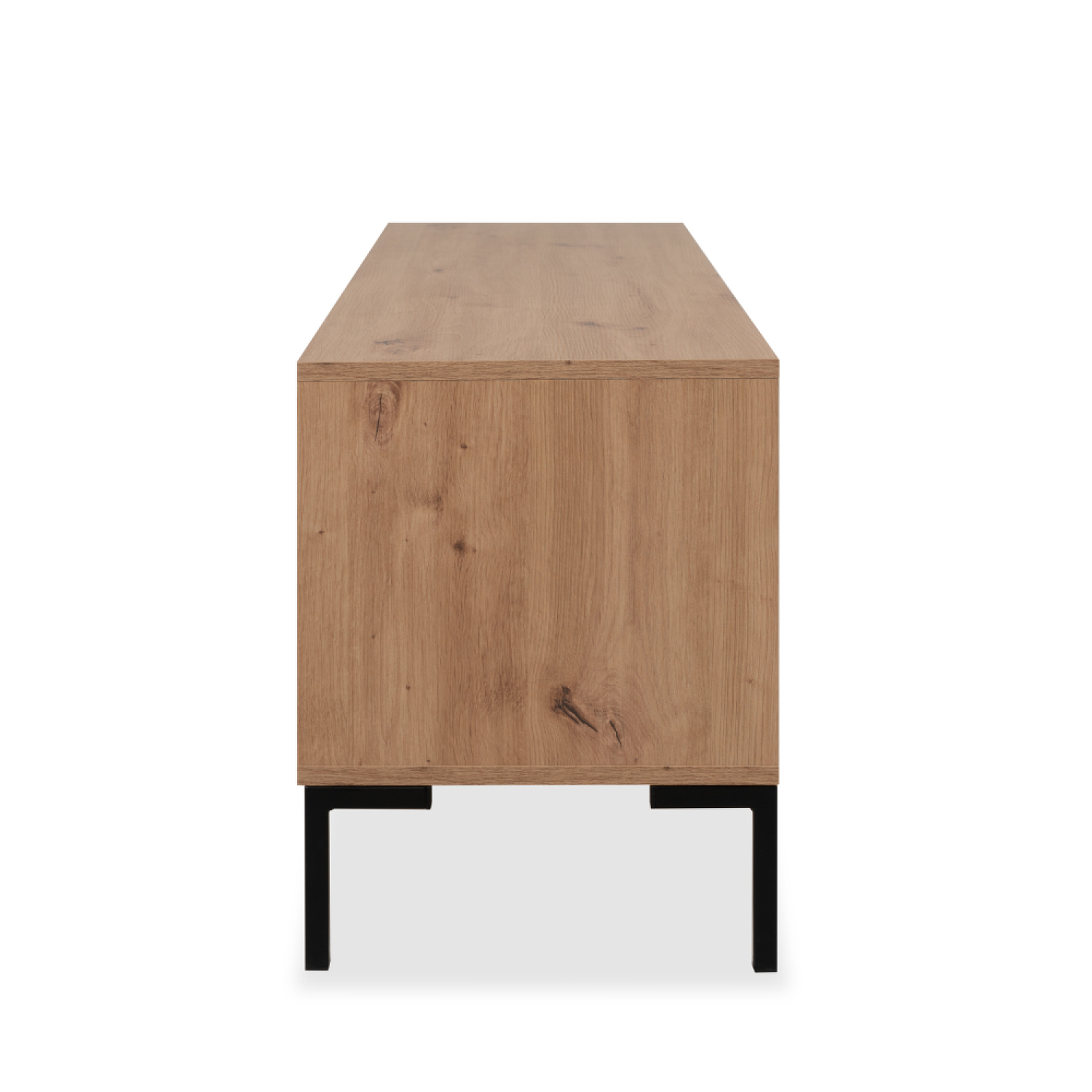Voir la diapositive 6 : CONCEPT USINE Meuble tv en bois avec placard navi