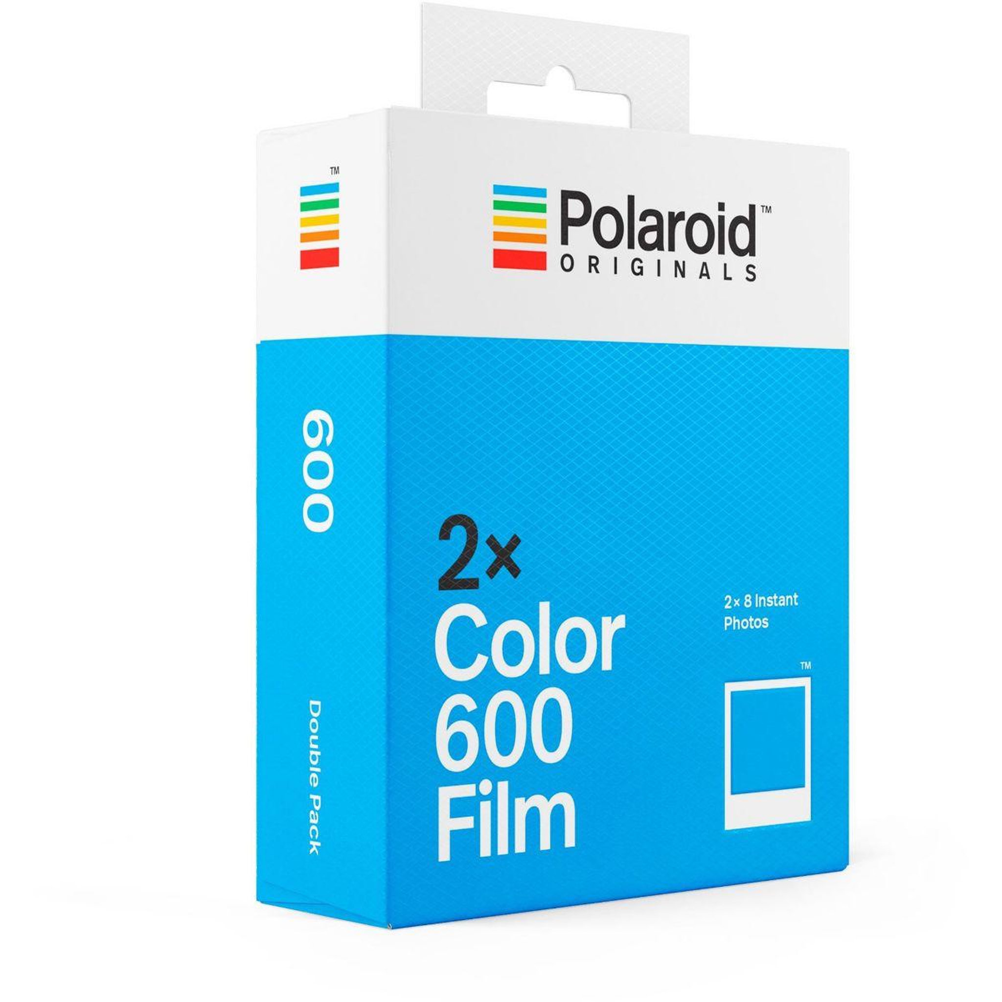 POLAROID Papier photo instantané Color Film 600 (x8) x2