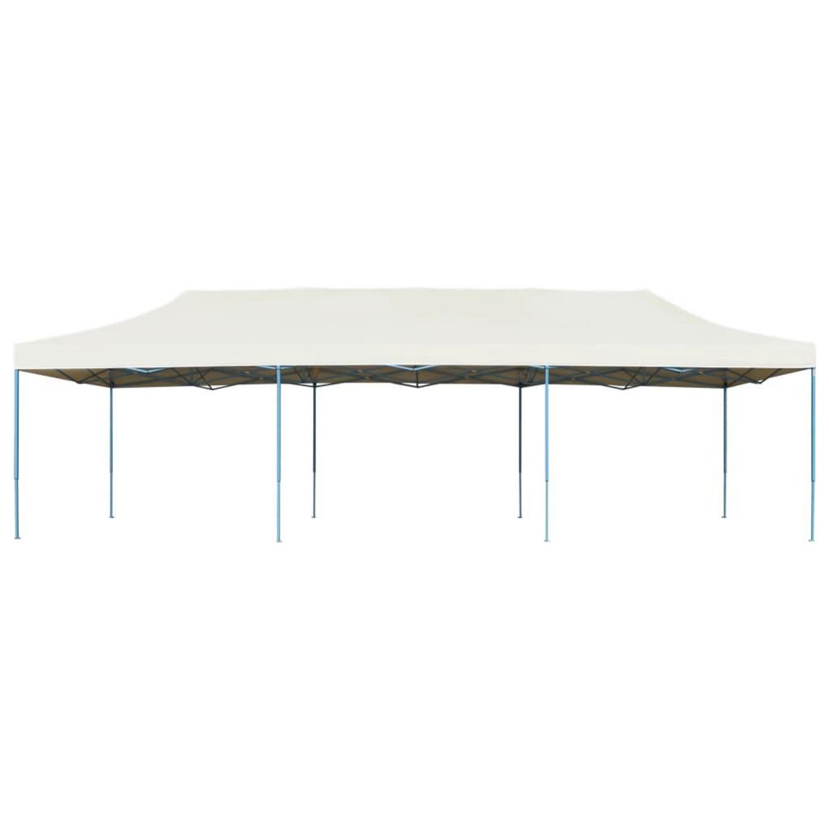 VIDAXL Tente de reception pliable escamotable 3x9 m creme