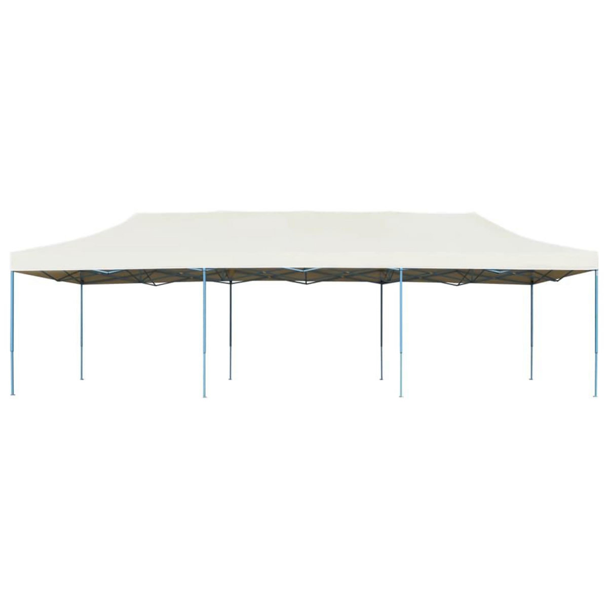 VIDAXL Tente de reception pliable escamotable 3x9 m creme