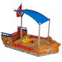 Voir la diapositive 2 : Kidkraft Bac à sable bateau de pirate - Bois - H1,51m -PIRATE 