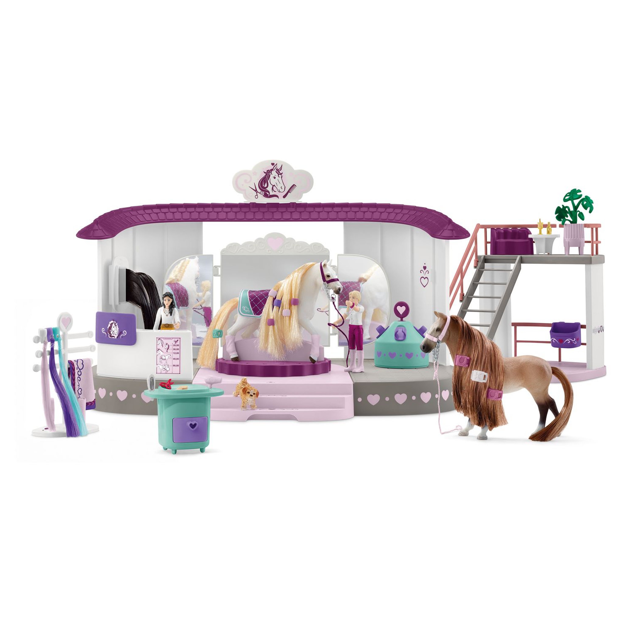 Voir la diapositive 2 : Schleich SALON DE BEAUTE SOFIA S  BEAUTIES