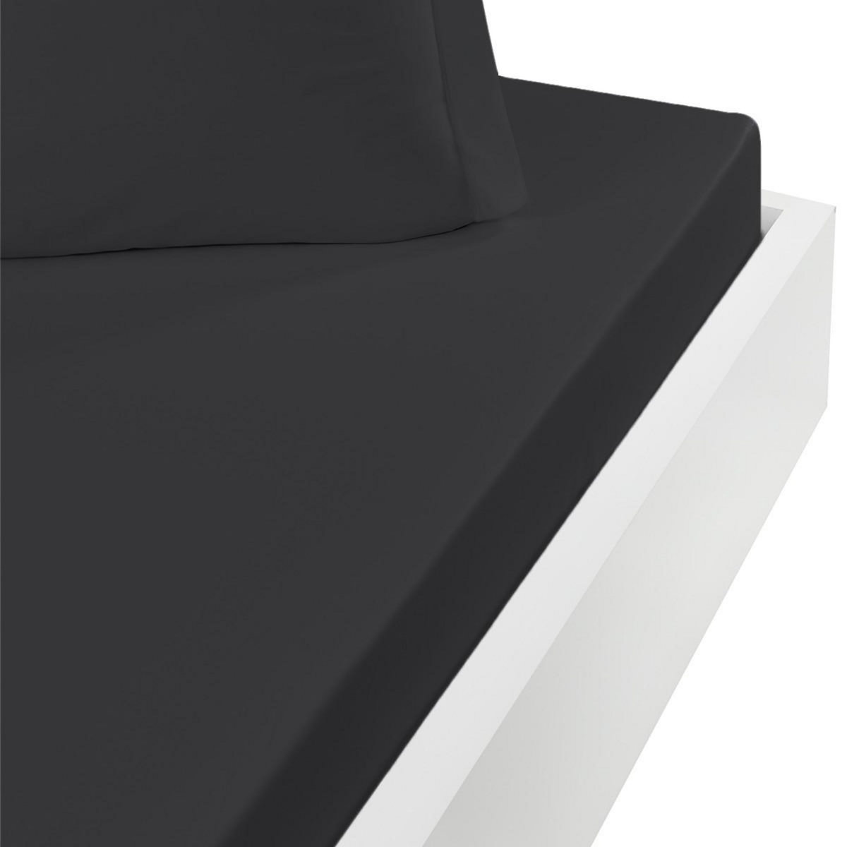 Sensei Maison Drap housse en flanelle de coton bonnet 30 cm KLAPPEN