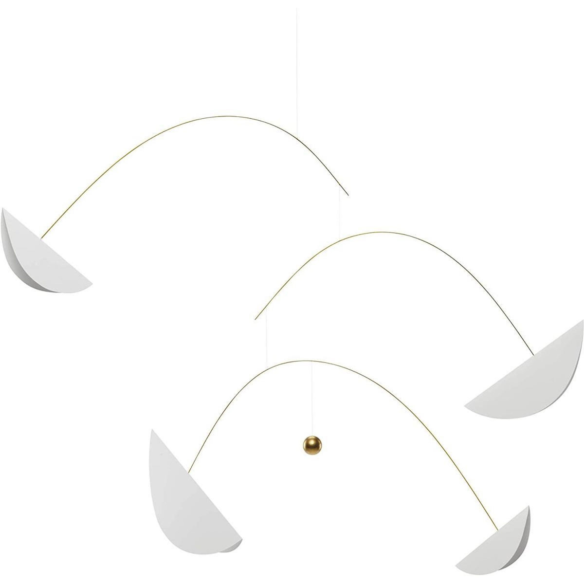 Flensted Life  and  Thread  205cm blanc et or