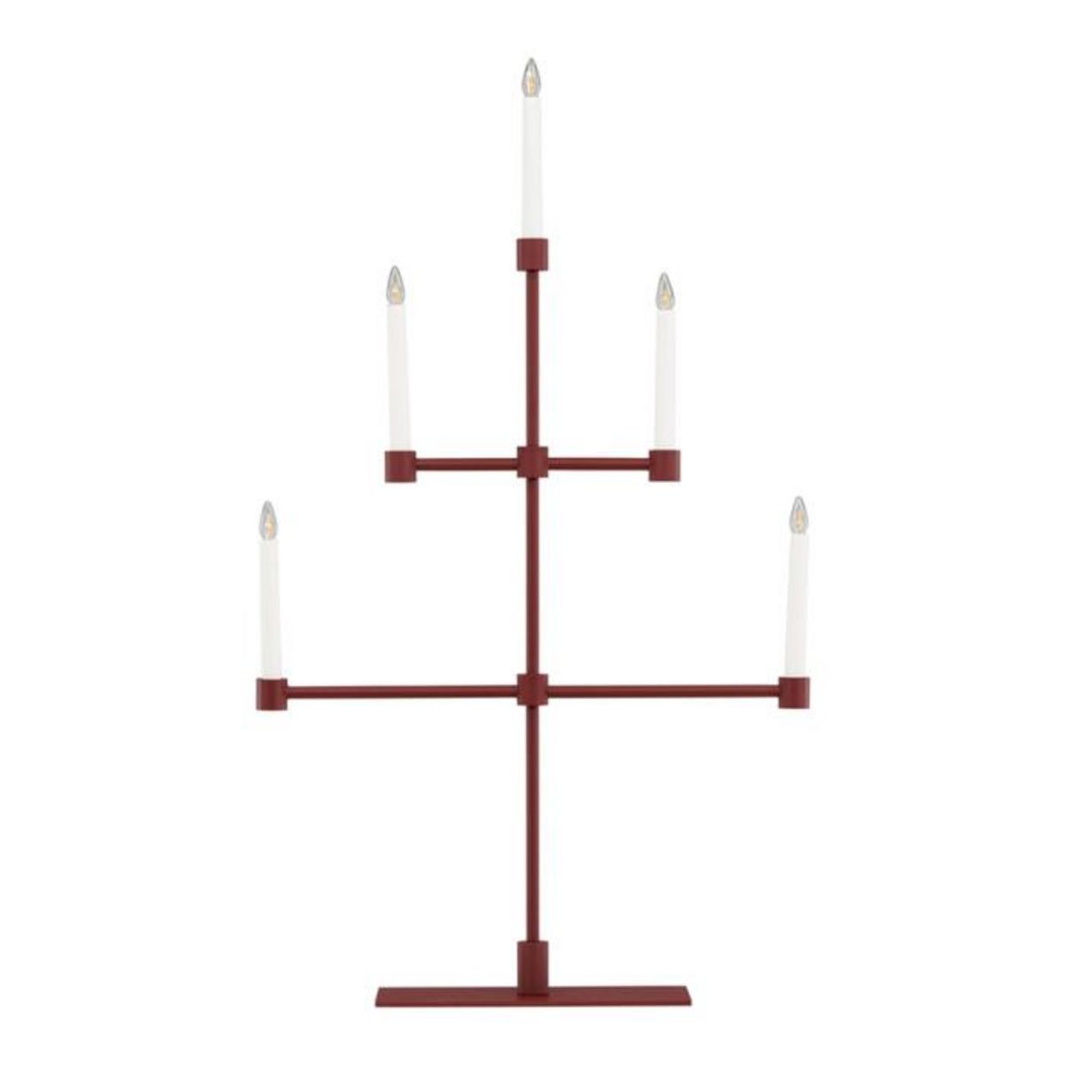 Paris Prix Chandelier à LED  Avoriaz  92cm Rouge