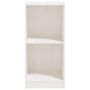 Voir la diapositive 5 : VIDAXL Armoire d'appoint blanc 35,5x33,5x76 cm bois de pin massif