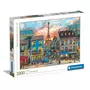 CLEMENTONI Puzzle 1000 pièces : Rues de Paris