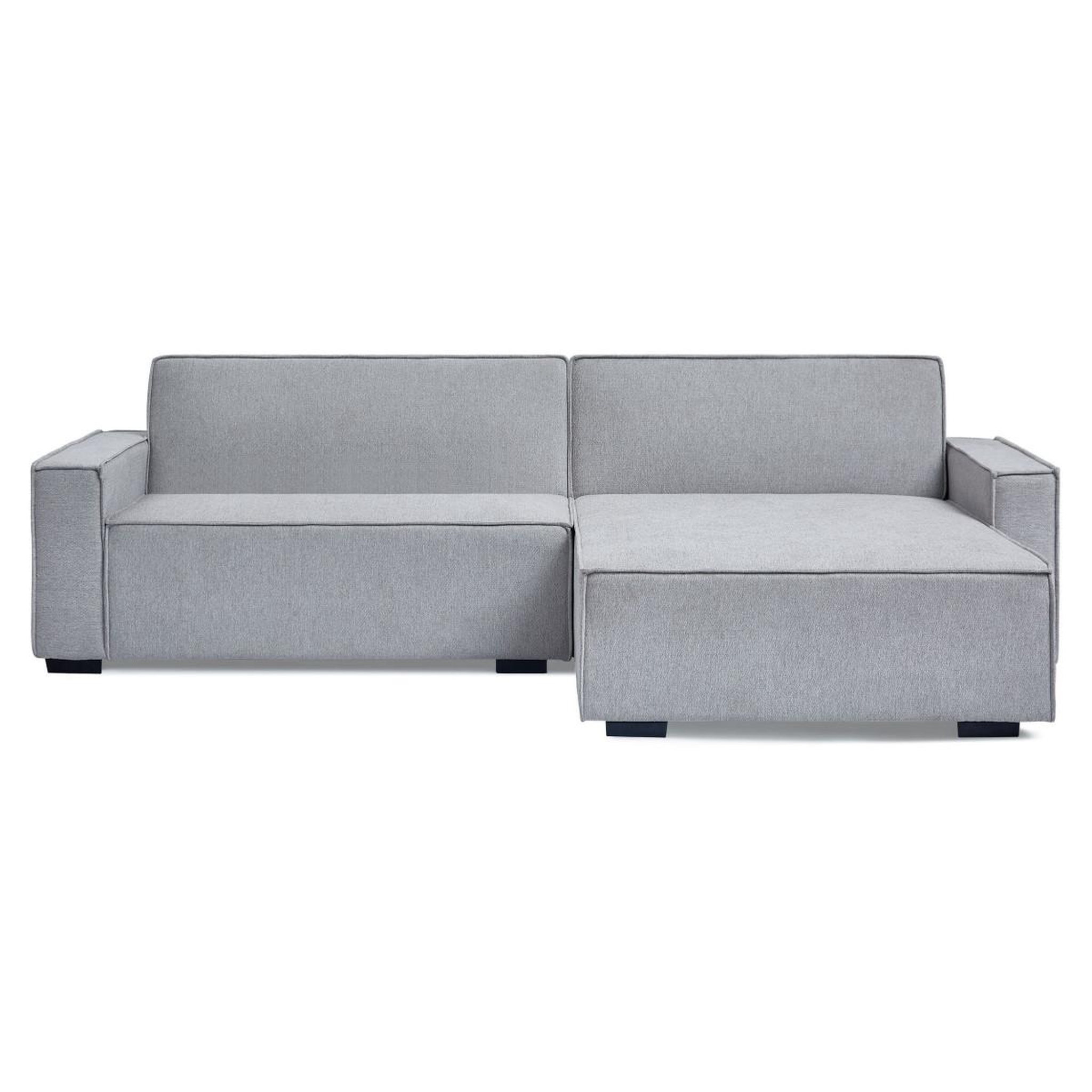 Paris Prix Canapé convertible angle réversible  romeo  275cm gris