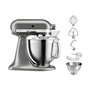 Voir la diapositive 1 : KitchenAid Robot pâtissier 5KSM185PSEMS Artisan Gris étain