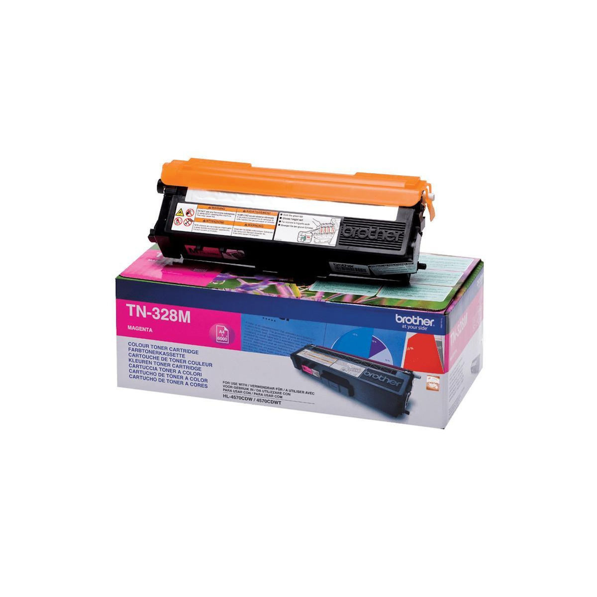 Brother Brother TN-328M Toner Laser Magenta