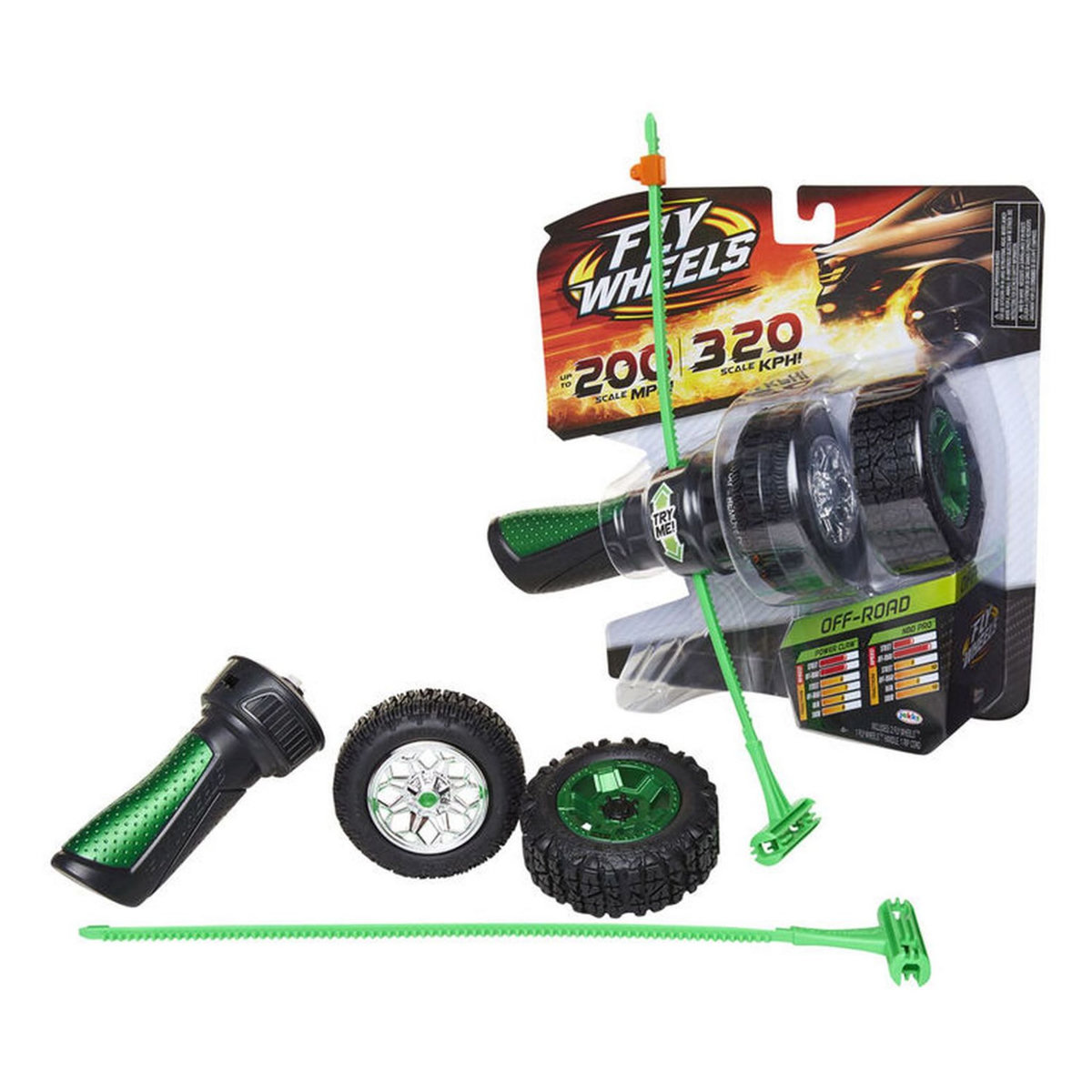 JAKKS PACIFIC Fly Wheels roues ultra-rapides et lanceur