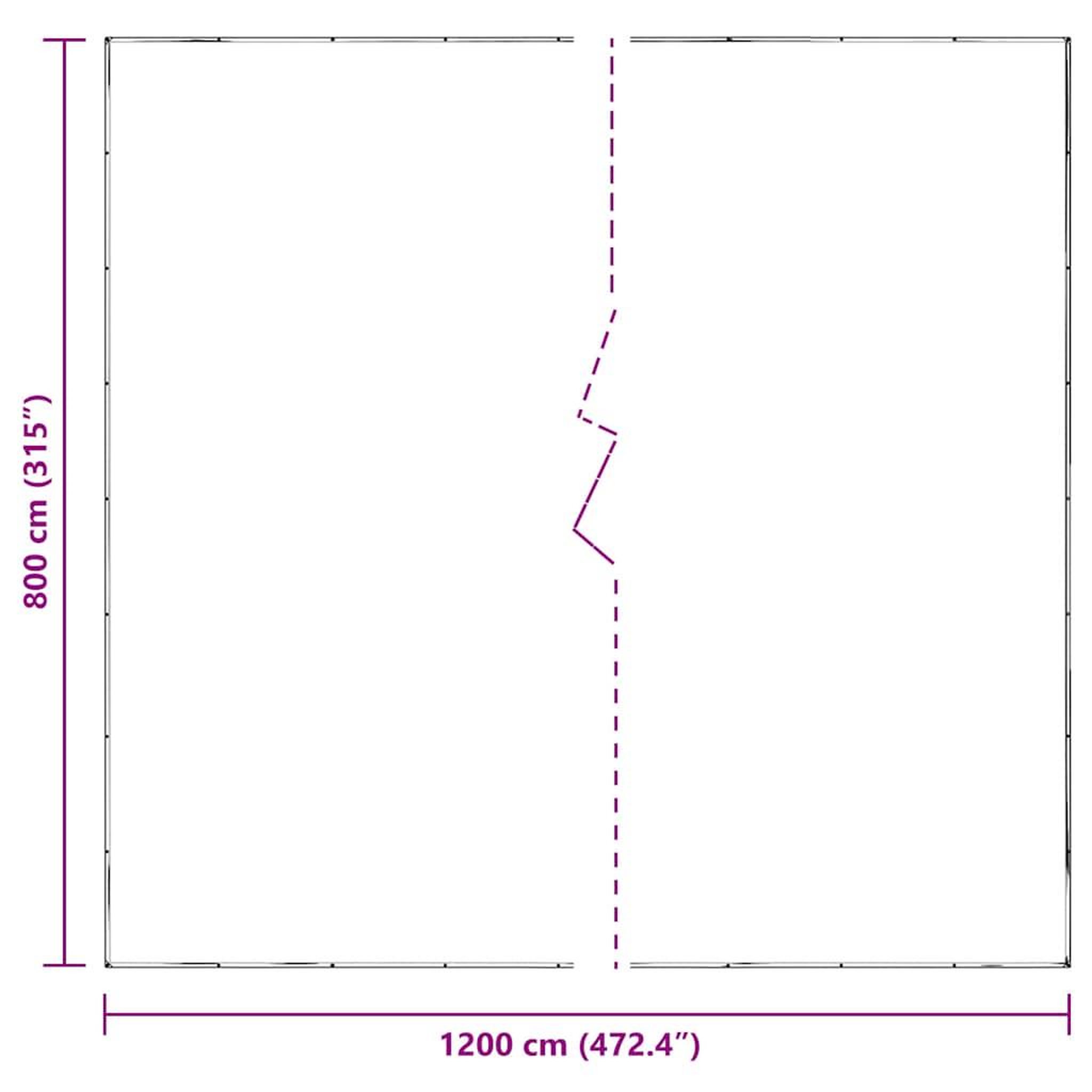 Voir la diapositive 6 : VIDAXL Bache transparente avec œillets 8x12 m polyethylene