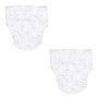 Voir la diapositive 1 : Paris Prix Lot de 2 Couches Lavables Bébé  Koala  34m Blanc