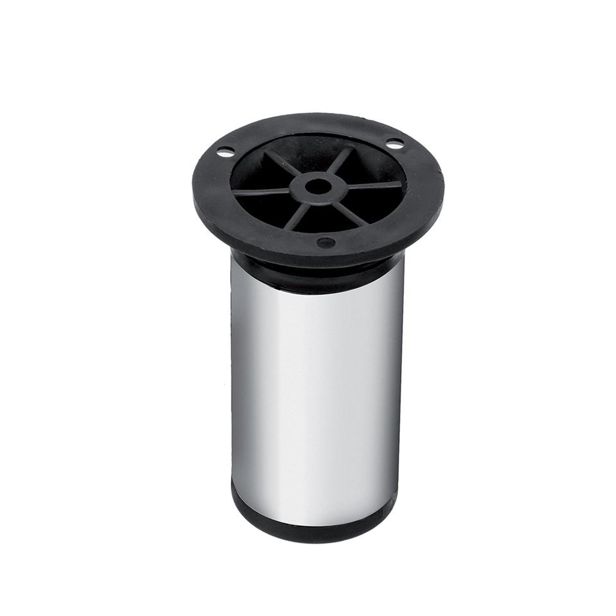 CENTRALE BRICO Pied de meuble fs017 150 mm réglable chrome mat