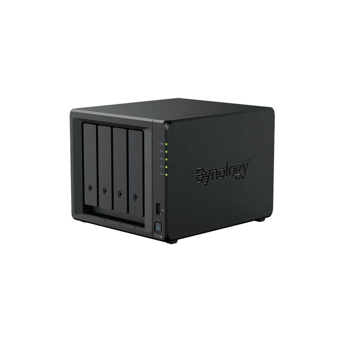 SYNOLOGY Synology DS425+ – NAS Desktop 4 baies – Processeur Quad-Core – Stockage Réseau Maison
