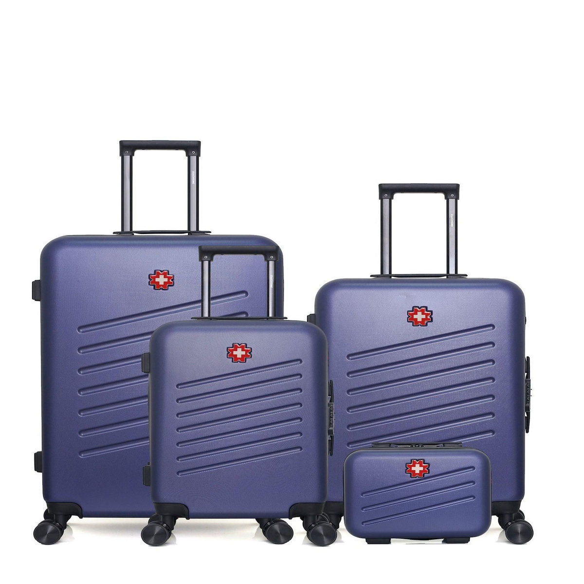 SWISS KOPPER SWISS KOPPER - LOT DE 4 - Valises grand format, weekend, cabine et vanity ZURICH