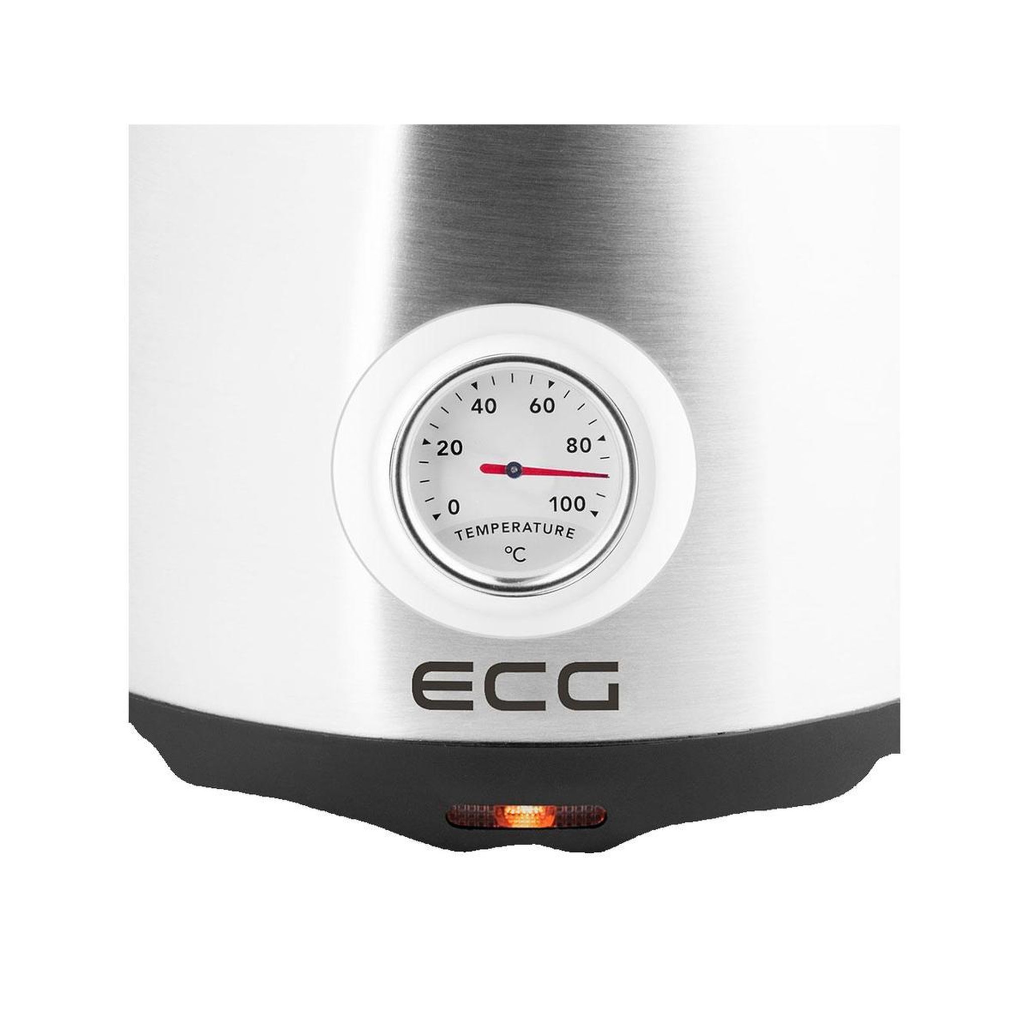Voir la diapositive 3 : EclocK Bouilloire ECG RK 1705 Metallico 1,7 litre métallique