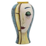 Paris Prix Vase Déco en Céramique  Art Face  50cm Multicolore