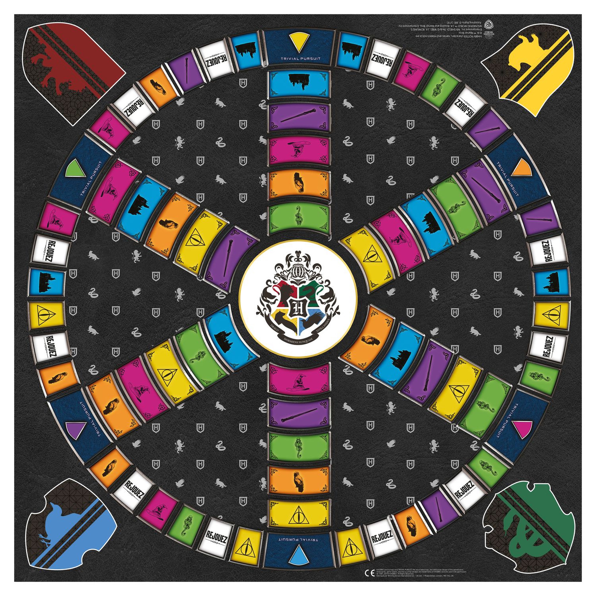 Voir la diapositive 5 :  WINNING MOVES Jeu Trivial Pursuit Harry Potter édition Ultimate