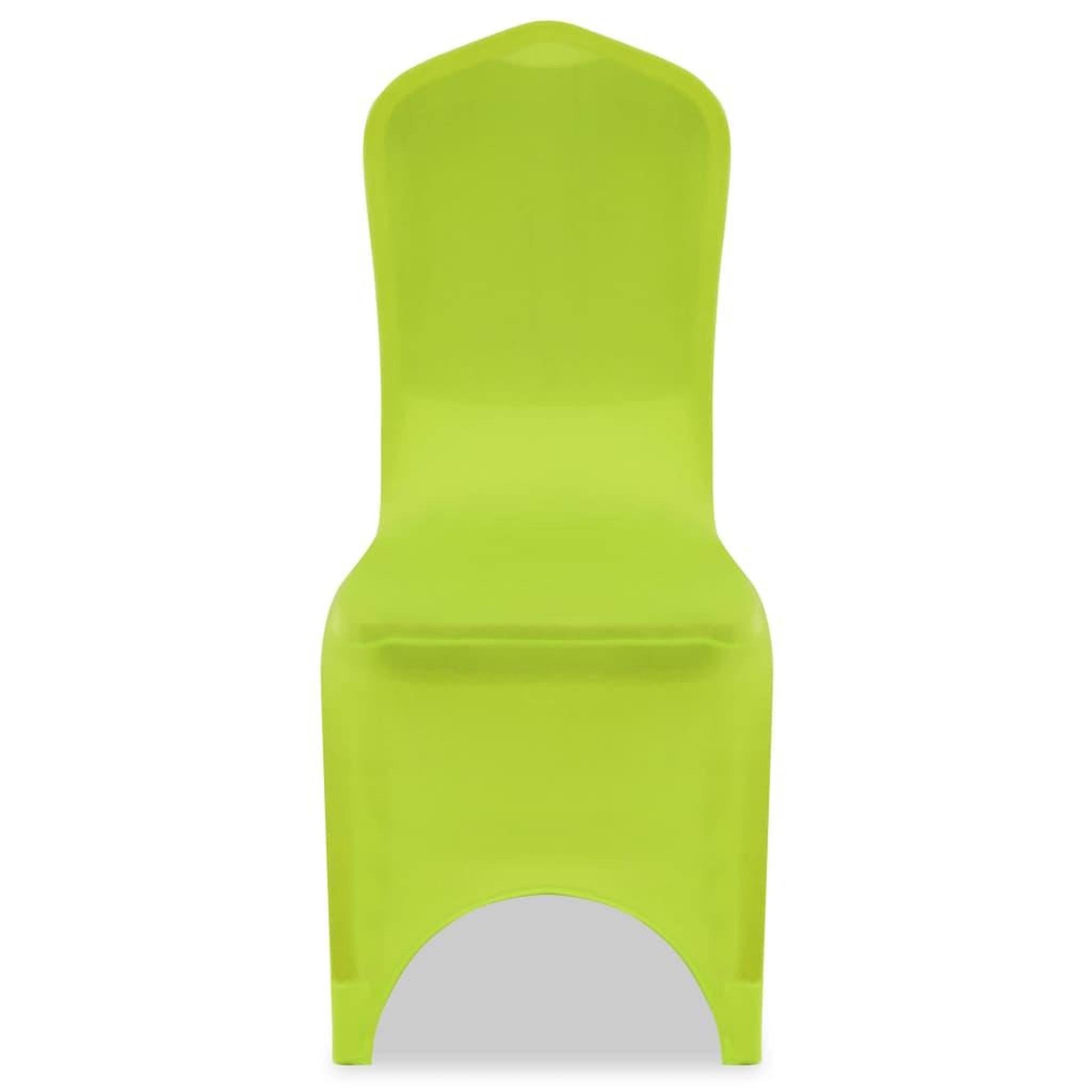 Voir la diapositive 3 : VIDAXL Housse de chaise extensible 4 pcs vert
