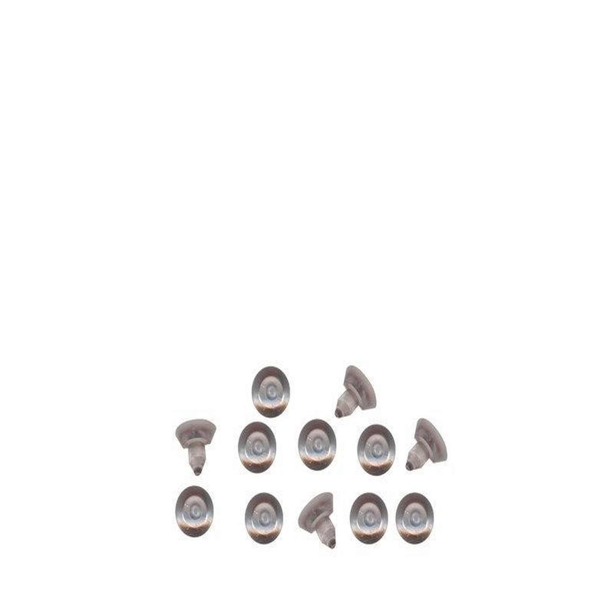 CENTRALE BRICO Lot de 12 ventouses anti-dérapante pour plateau en verre, SCOTCH, diam.10 mm