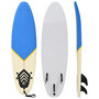 Voir la diapositive 1 : VIDAXL Planche de surf 170 cm Bleu et creme