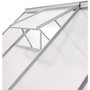 Voir la diapositive 3 : Habitat et Jardin Serre jardin en polycarbonate 430 x 190 x 195 cm  Basilic  - 8,17 m² - Gris