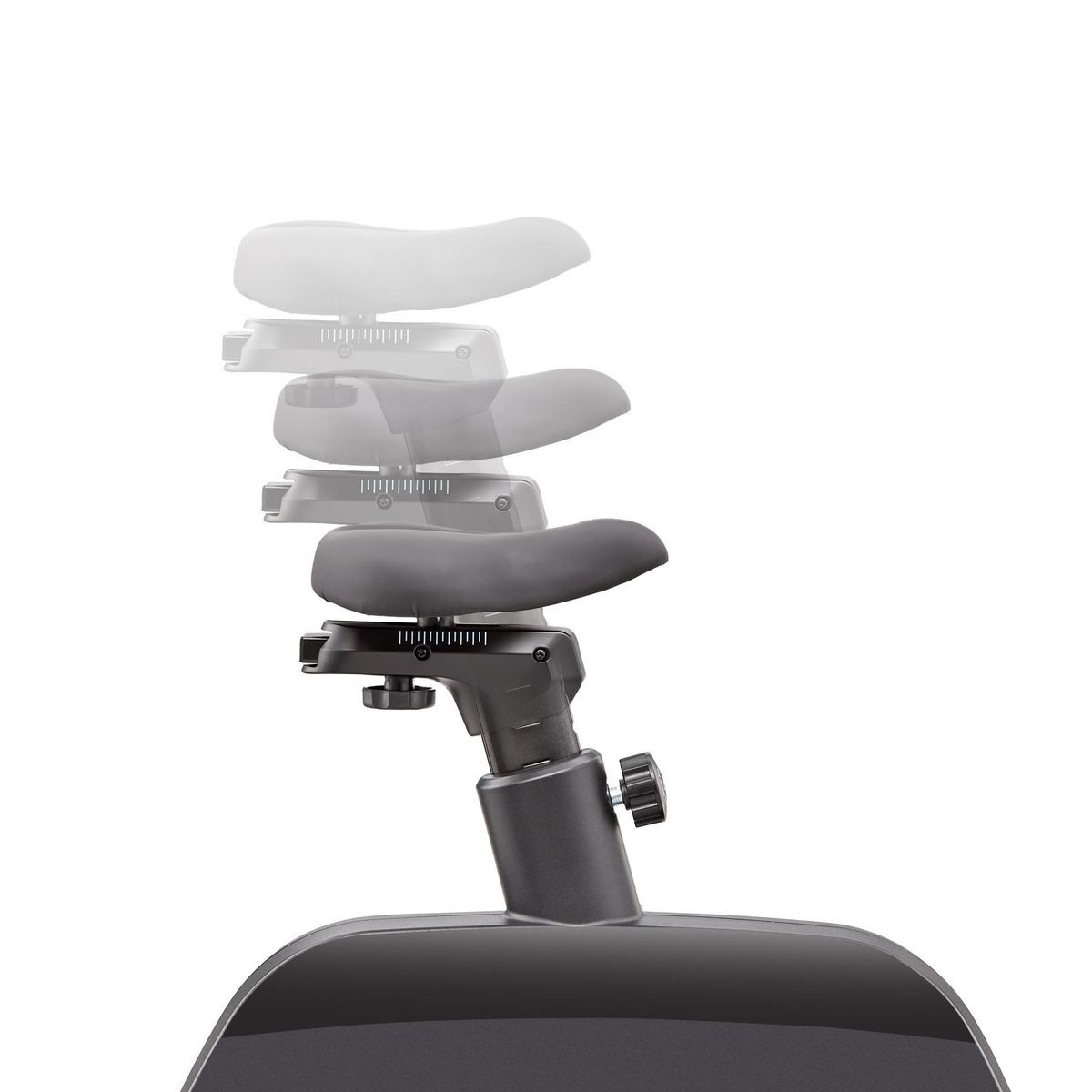 Reebok Vélo de Fitness Ergomètre - Reebok - Modèle FR30 - Maison/Appartement - Roue d'inertie 9 KG - Ecran tactile LED