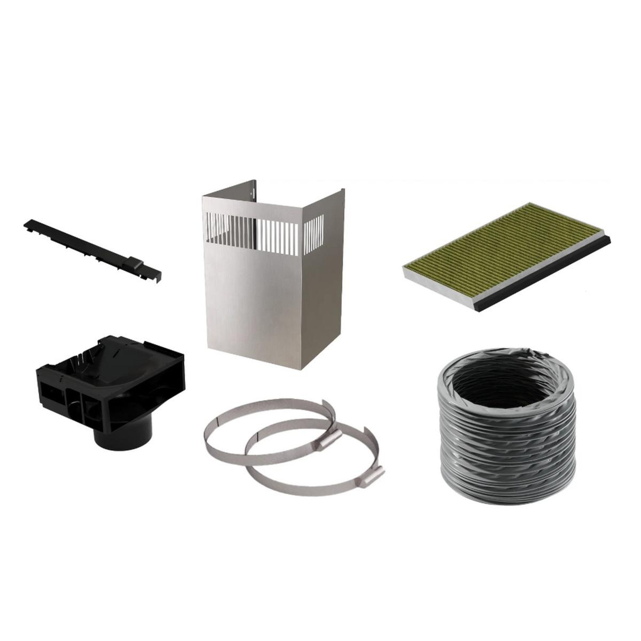 BOSCH Kit de recyclage cleanair pour hotte - dwz1fb3i6