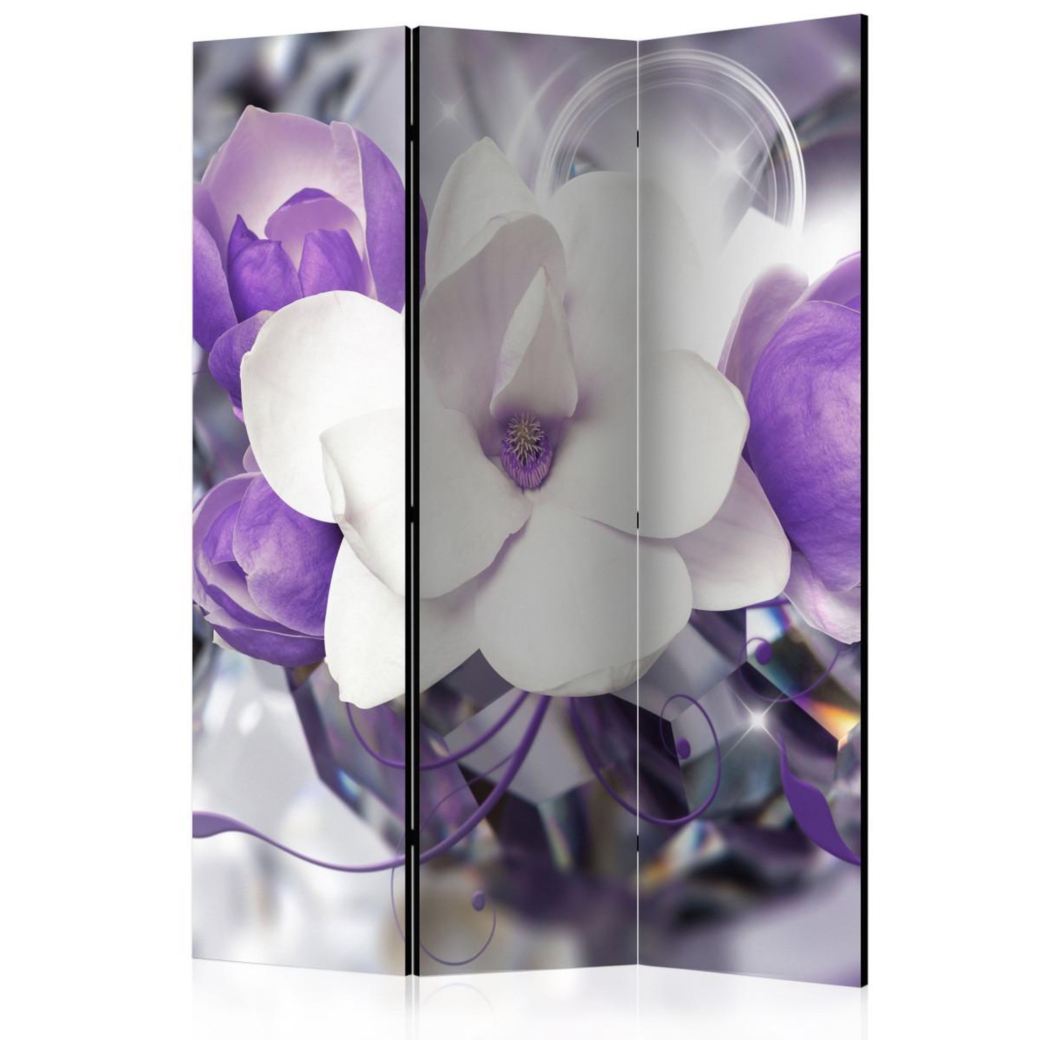 Paris Prix Paravent 3 volets  purple empress  135x172cm