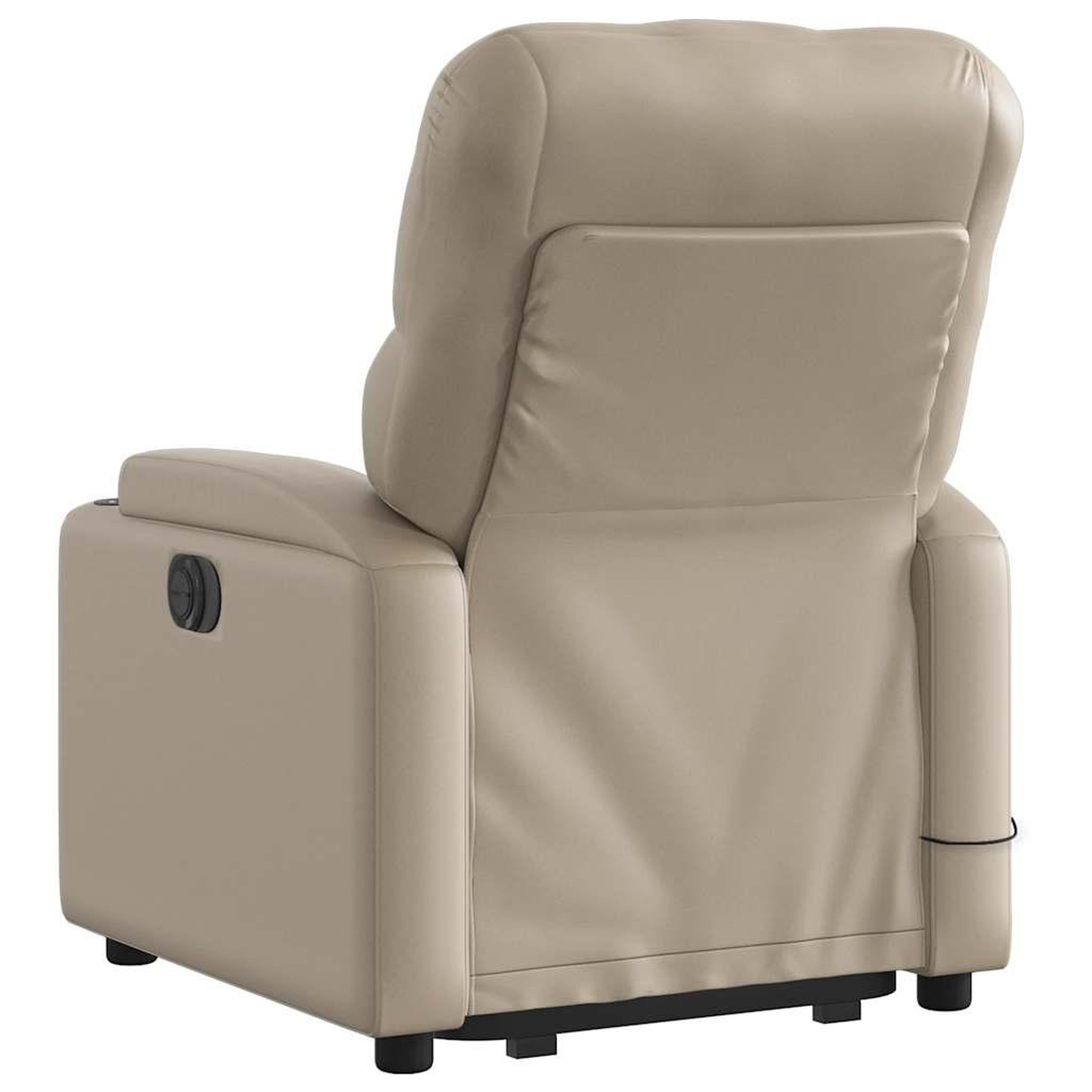 Voir la diapositive 4 : VIDAXL Fauteuil inclinable de massage Cappuccino Similicuir