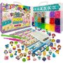 Voir la diapositive 2 : BANDAI Kit de fabrication de bracelets Bandai Rainbow Loom Mega Combo Set multicolore