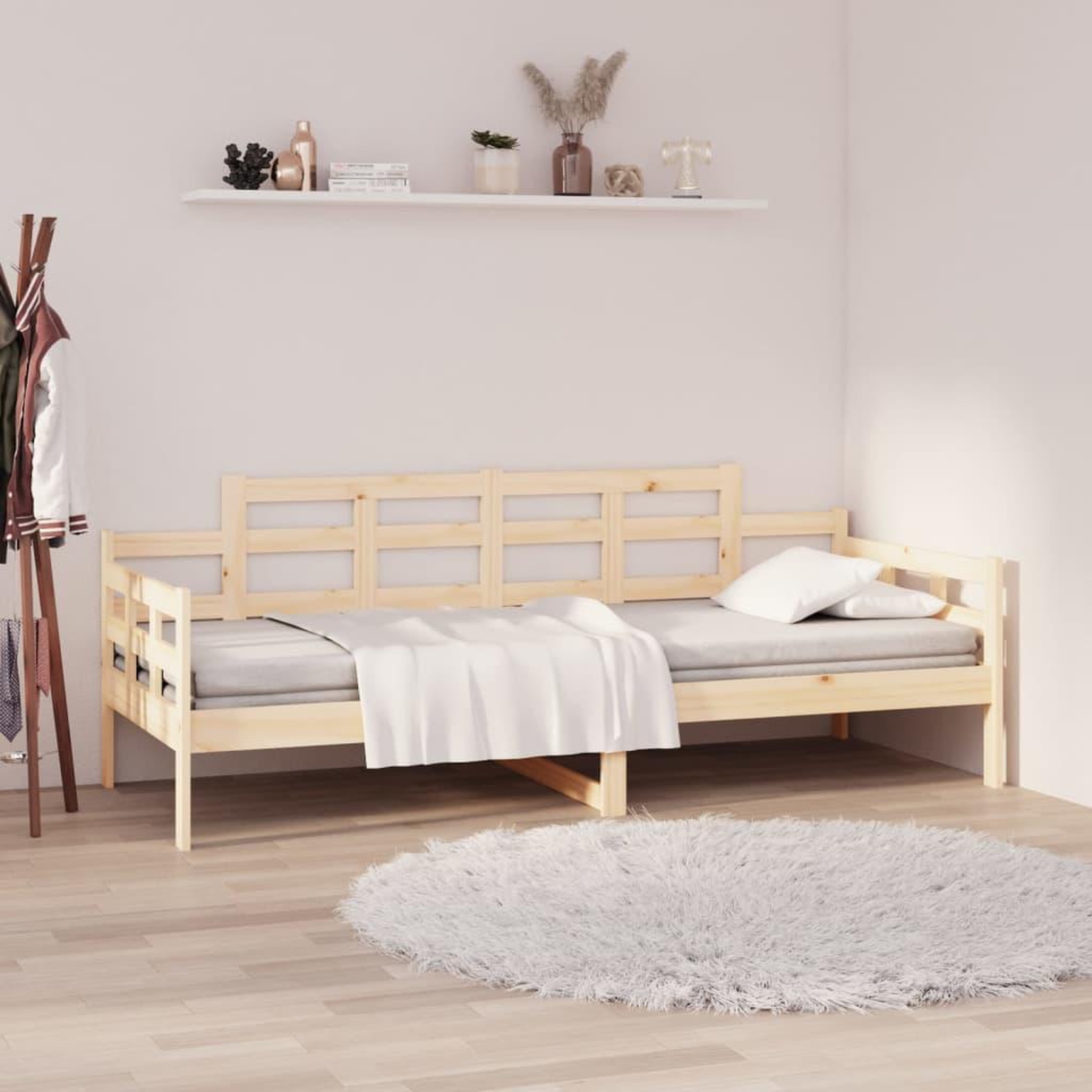 VIDAXL Lit de jour sans matelas bois de pin massif 90x190 cm