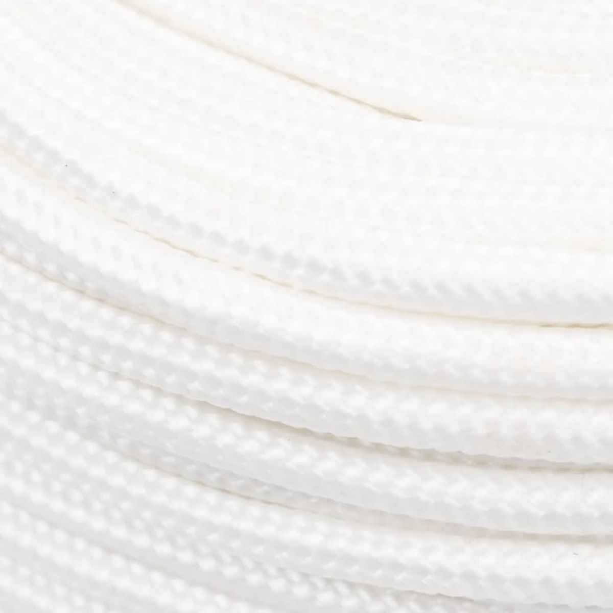 VIDAXL Corde de bateau Blanc complet 10 mm 250 m Polypropylene