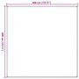 Voir la diapositive 6 : VIDAXL Tapis de tente 400x400 cm Beige