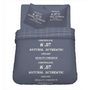 Voir la diapositive 2 : Parure housse de couette en coton 57 fils  CERTIFICATE