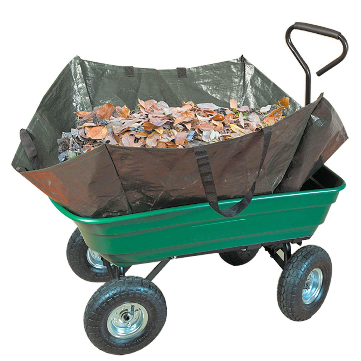 Ribiland Sac de chariot brouette 300l, 4 poignées