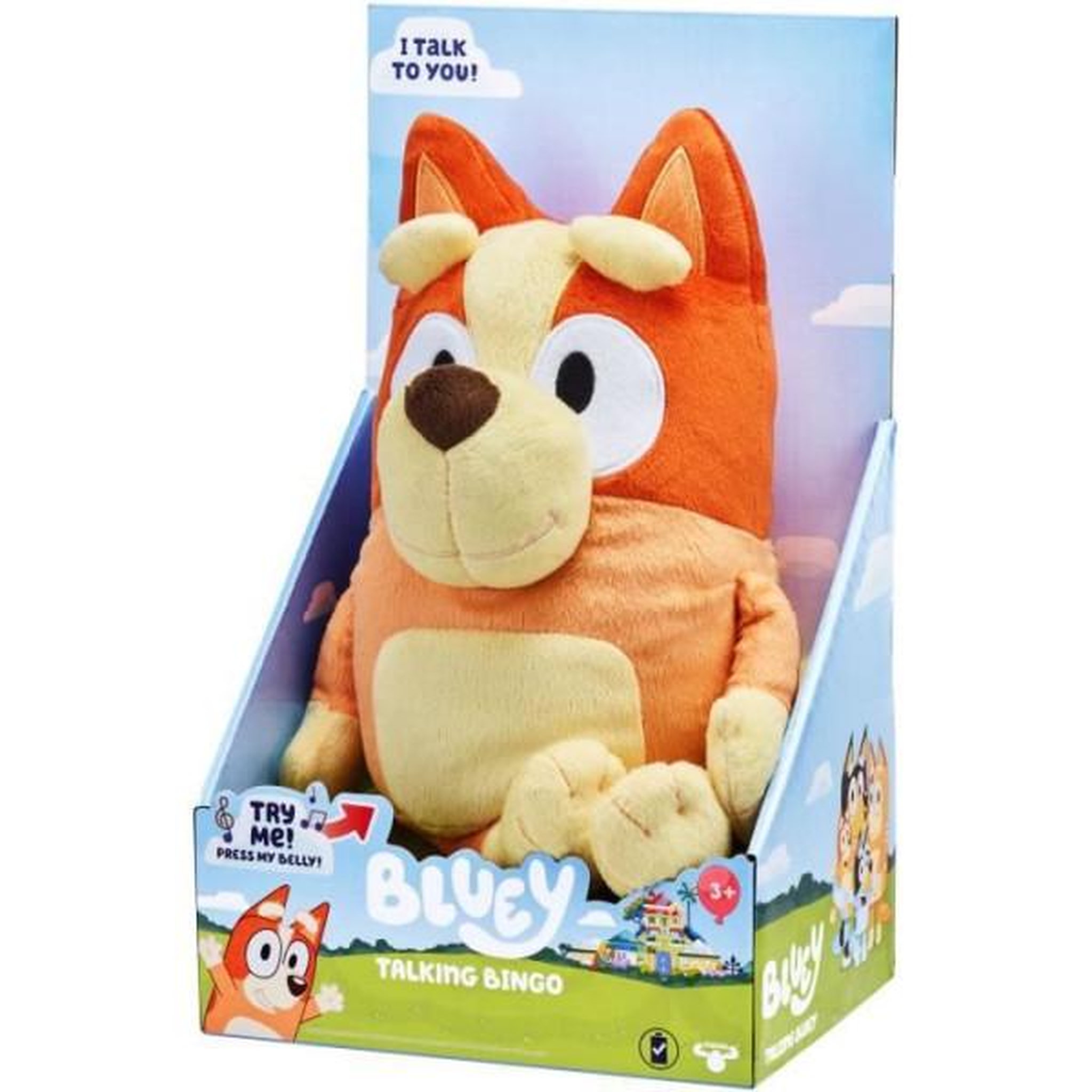 Voir la diapositive 3 : MOOSE TOYS Peluche Parlante 31cm Bingo MOOSE TOYS