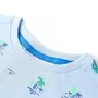 VIDAXL T-shirt pour enfants bleu clair 116