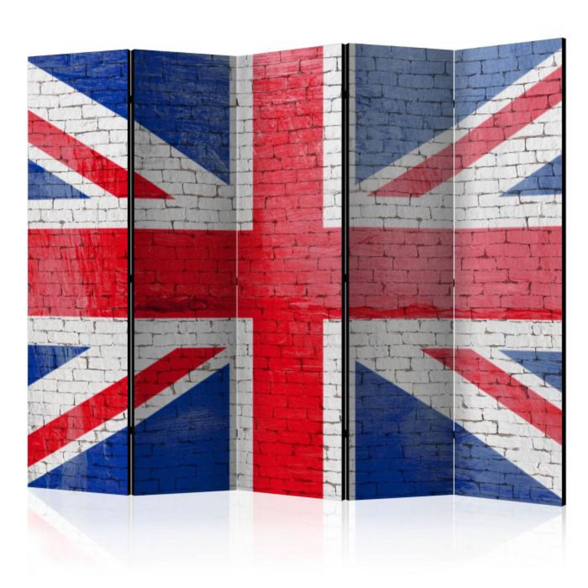 Paris Prix Paravent 5 Volets  British Flag  172x225cm