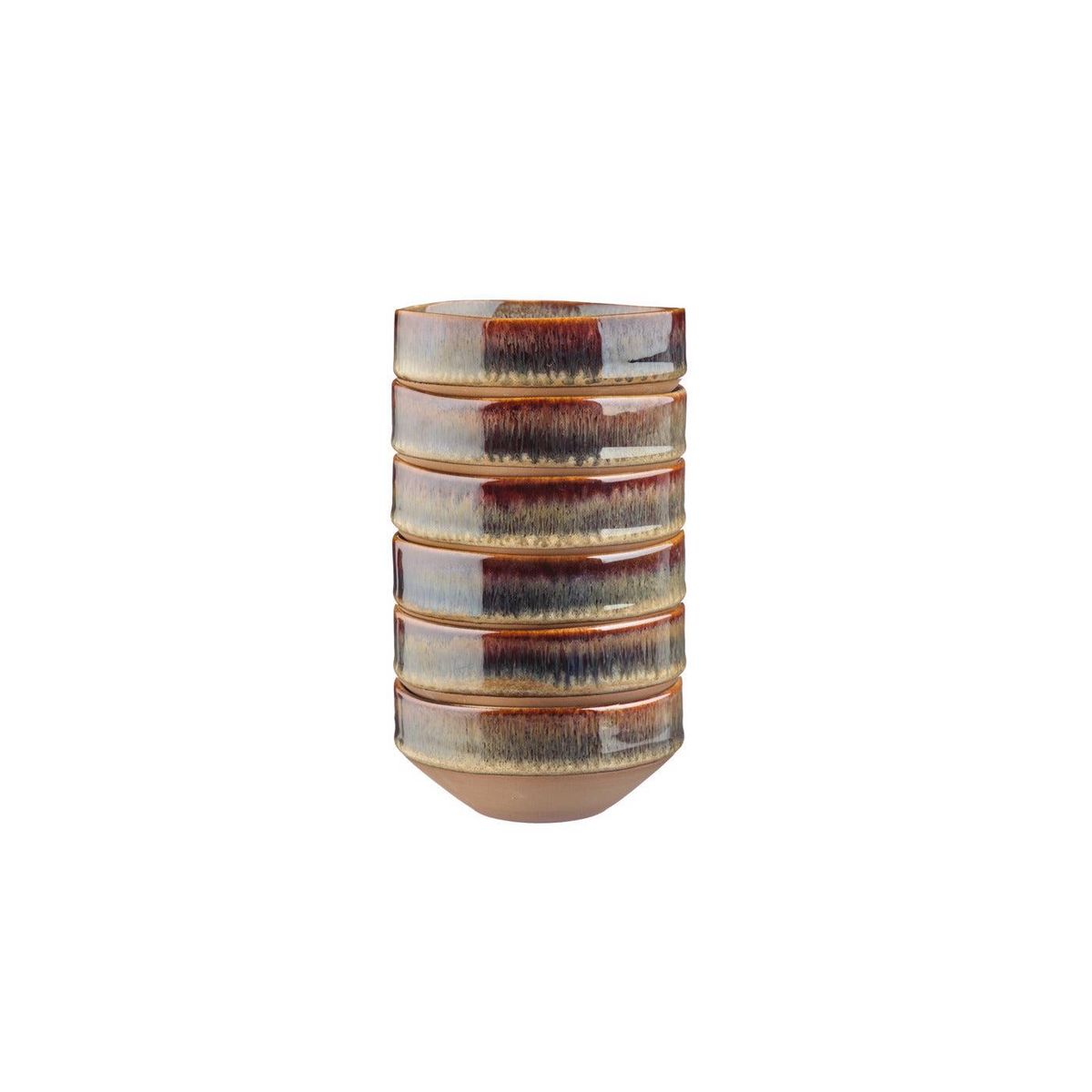 BJORN Bol GENESIS Ø11cm - 6 pièces - Basalte