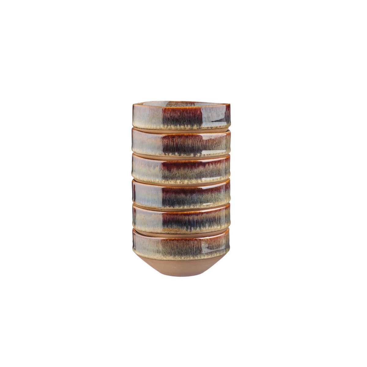 BJORN Bol GENESIS Ø11cm - 6 pièces - Basalte