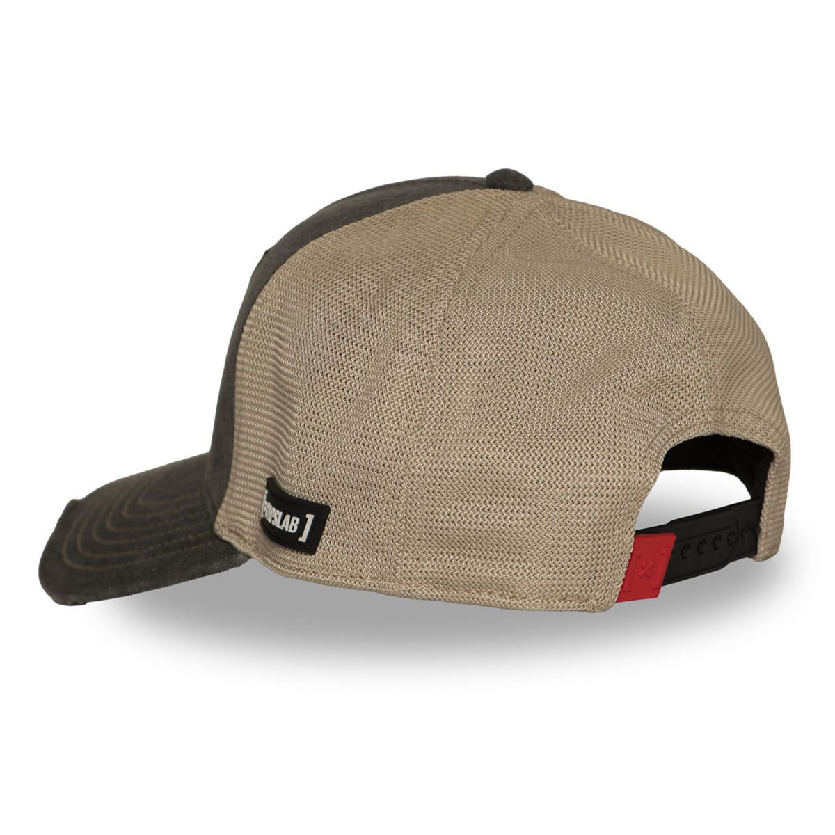 CAPSLAB Casquette semi curved finitions premium effet usé Goldorak