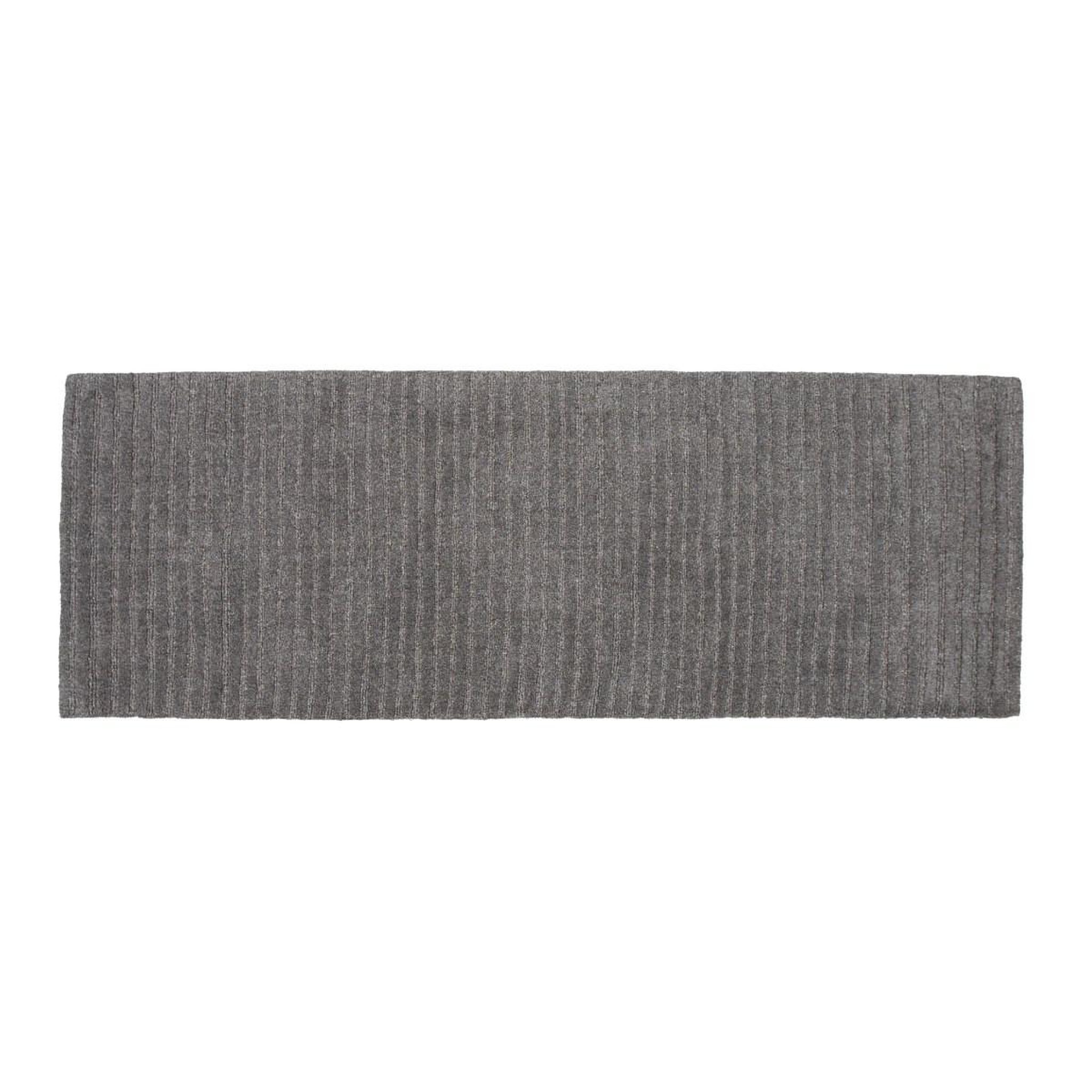Paris Prix Tapis design  milton  70x200cm gris