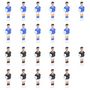 Voir la diapositive 6 : VIDAXL Joueurs de baby foot pour tige de 12,7 mm 22 pcs