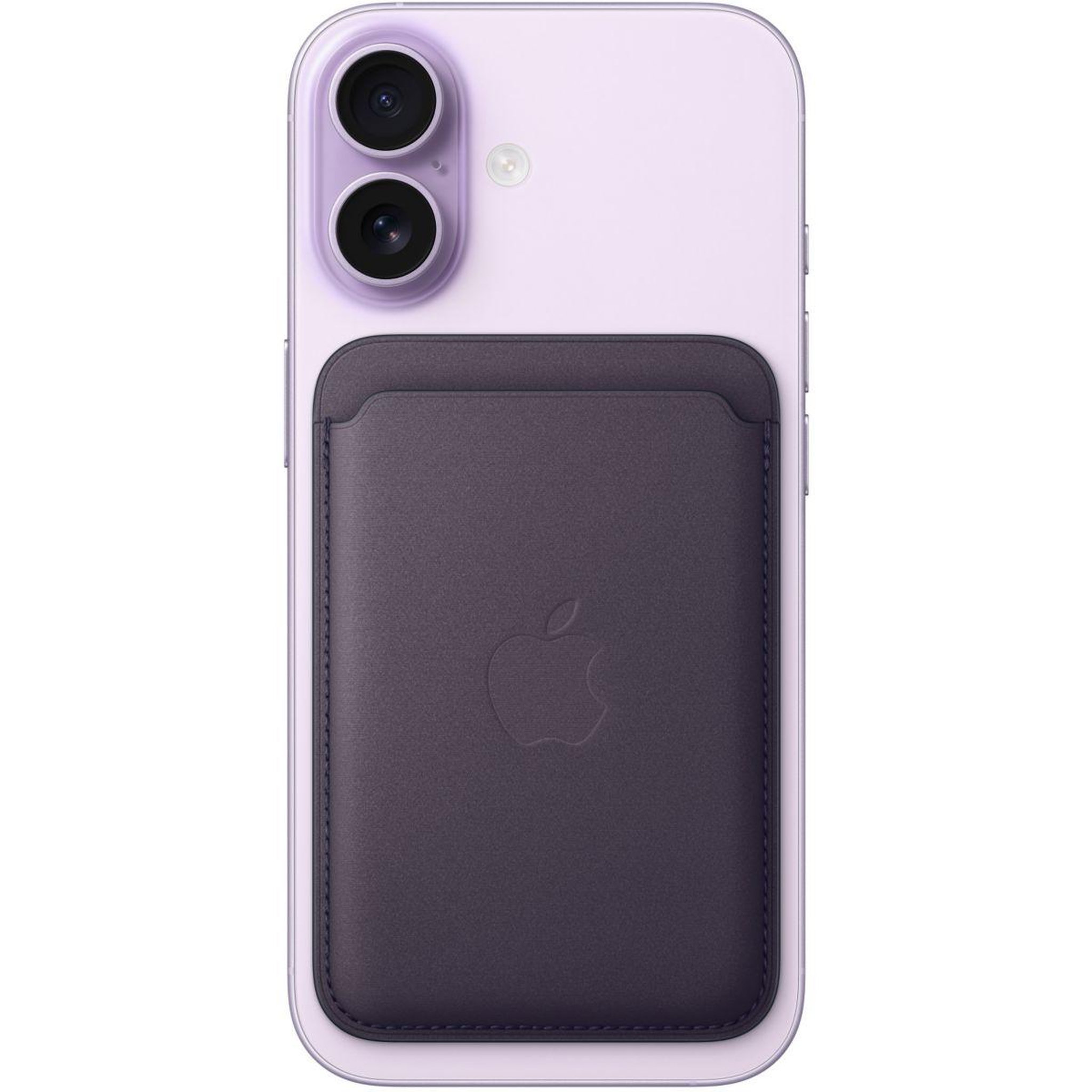 Voir la diapositive 3 : APPLE Porte-cartes magsafe tissage fin violet nuit