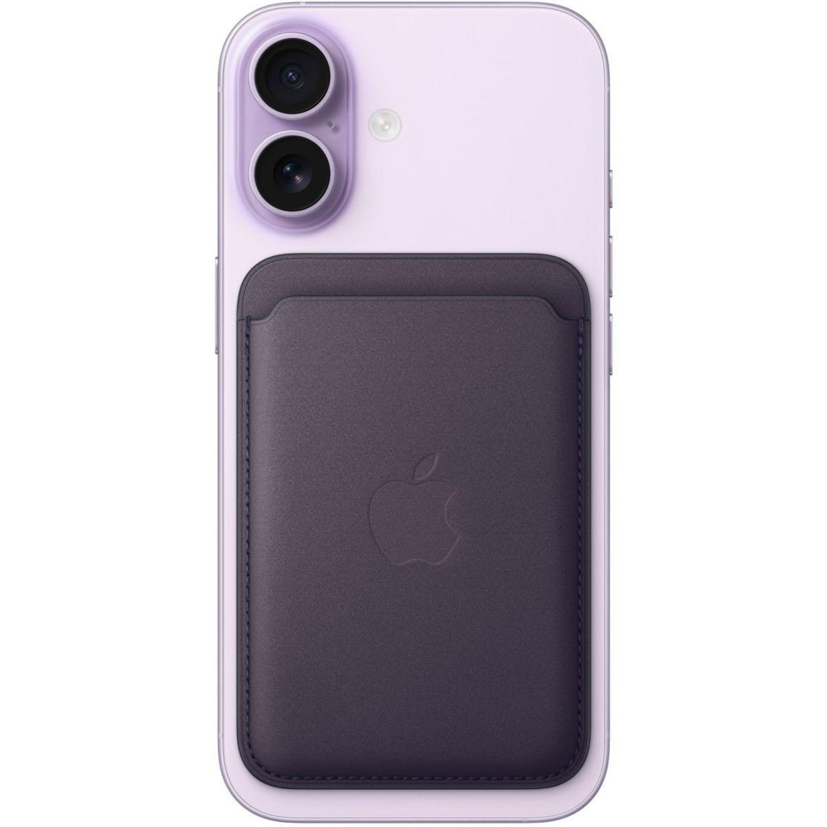 APPLE Porte-cartes MagSafe tissage fin Violet Nuit