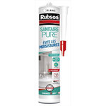 rubson Mastic d'étanchéité cuisine et bain pure sanitaire RUBSON blanc 280ml