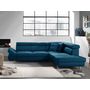 Voir la diapositive 2 : BEST MOBILIER Linea - canapé d'angle droit convertible - 5 places - avec têtières