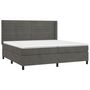 Voir la diapositive 4 : VIDAXL Sommier a lattes de lit matelas et LED Gris fonce 200x200 cm